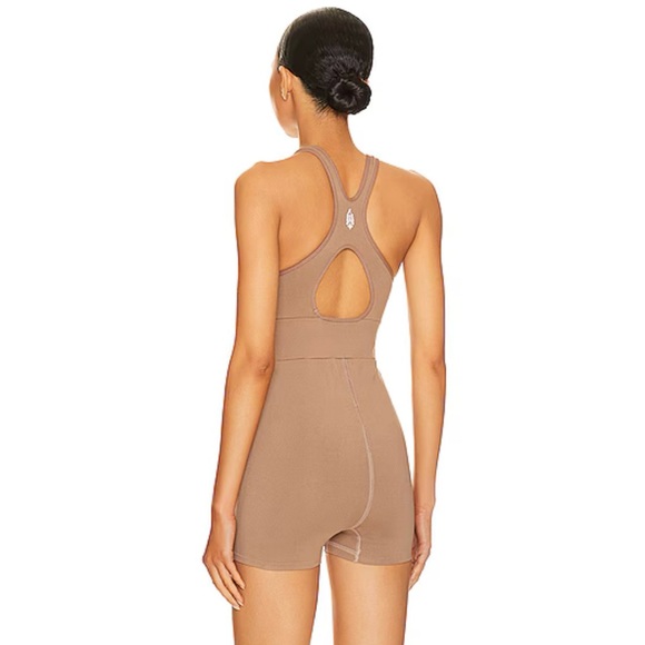 NWT Free People FP Movement Every Single Time Runsie Moonrock - Picture 3 of 10